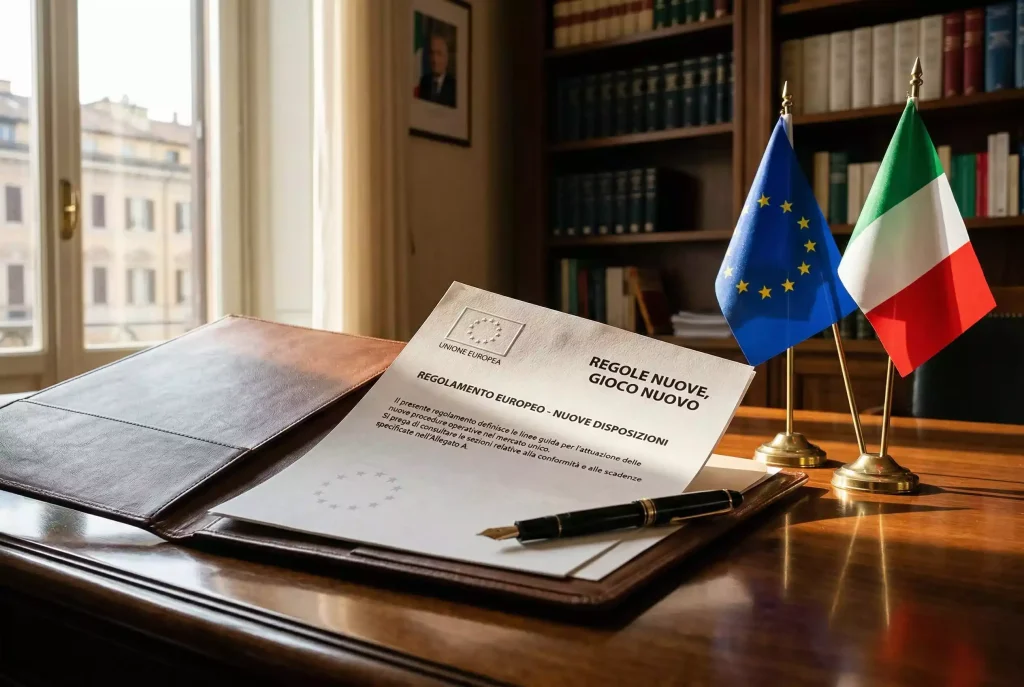 Regolamento MiCA e scommesse crypto: documento ufficiale dell